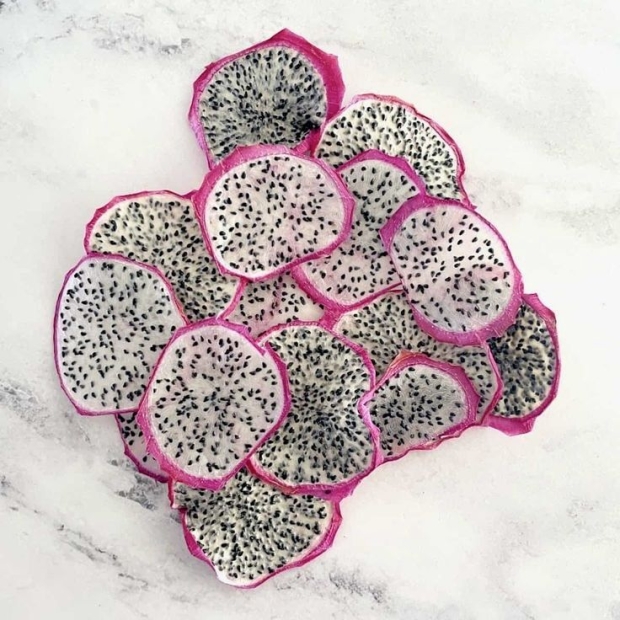 Dried Dragon Fruit Slices
